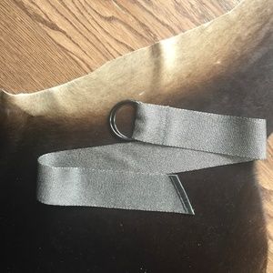 Silver Metallic Belt - 41"